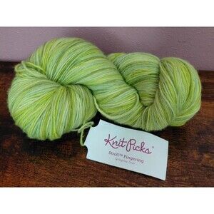 Knit Picks Stroll Fingering Yarn Hand Painted Tonal Superwash Merino/Nylon Hank